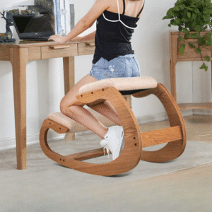 Chaise sans dossier ergonomique