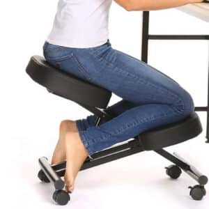 Siège ergonomique assis genoux