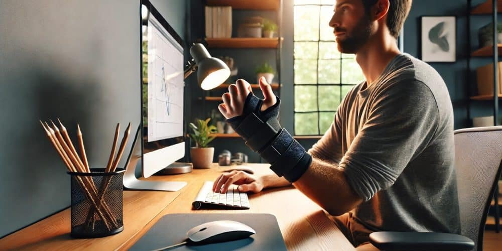 Douleur poignet ordinateur : nos 5 solutions pour travailler sans souffrir !