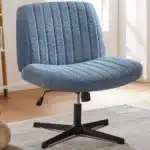 Chaise de bureau ergonomique sans roulettes 6