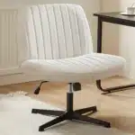 Chaise de bureau ergonomique sans roulettes 1