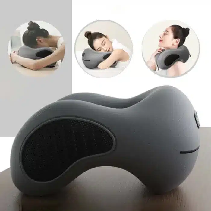 Oreiller multifonction en forme de U en éponge pour le cou, oreiller de voyage doux à rebond lent pour dormir, Massage de la santé cervicale, oreillers de sieste 1
