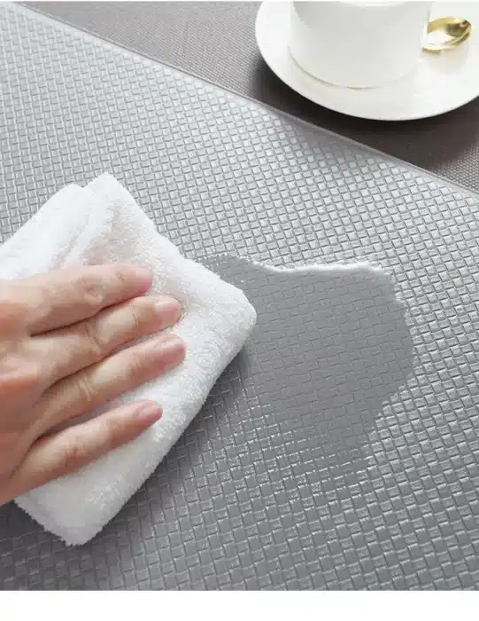 Tapis de cuisine rembourré Anti-Fatigue, imperméable, antidérapant, confortable, en mousse, sur pied 11