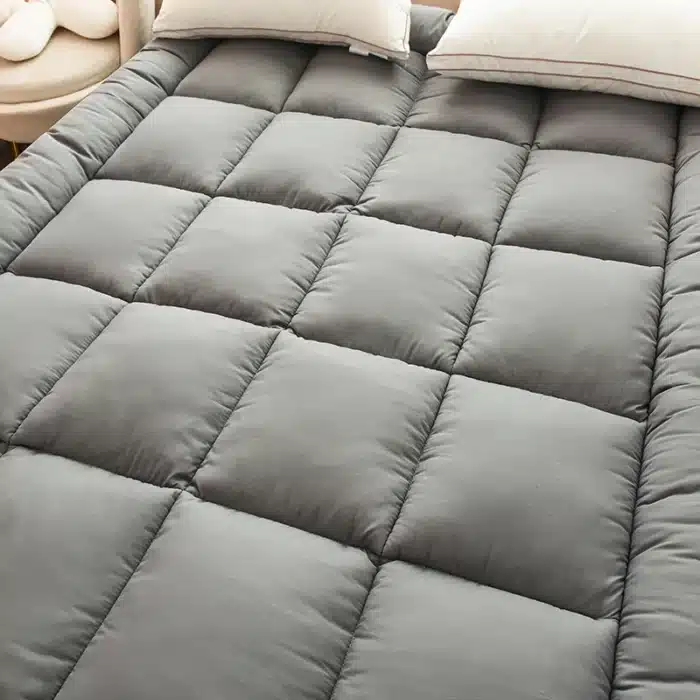 Surmatelas Queen pour soulager la douleur corporelle, housse de matelas Extra épaisse 1000 GSM avec poche élastique, surmatelas de lit en fibre 7D 4