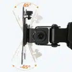 BEISHI support de moniteur unique pour support de moniteur réglable 13-32 pouces charge universelle d'écran d'ordinateur 2-9 kg support de télévision à ressort à gaz 9