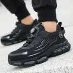 Bouton rotatif nouvelles chaussures de sécurité hommes Anti-smash Anti-crevaison chaussures de travail mode hommes chaussures de Sport bottes de protection de sécurité hommes 3