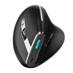 ZELOTES souris verticale ergonomique 2400 DPI réglable F-36A souris Rechargeable sans fil accessoires pour ordinateur de bureau 7