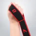 Bandes élastiques multifonctionnelles pour le Yoga, le Pilates, le Fitness, les étirements, la danse latine, ceinture côtelée 10