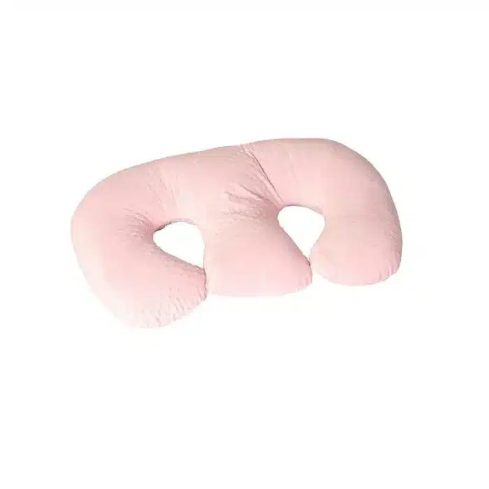 Oreiller d'allaitement multifonctionnel pour bébé, pour l'allaitement, double, Anti-crachat, coussin de taille, oreiller de grossesse pour maman 3