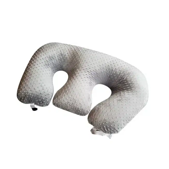 Oreiller d'allaitement multifonctionnel pour bébé, pour l'allaitement, double, Anti-crachat, coussin de taille, oreiller de grossesse pour maman 4