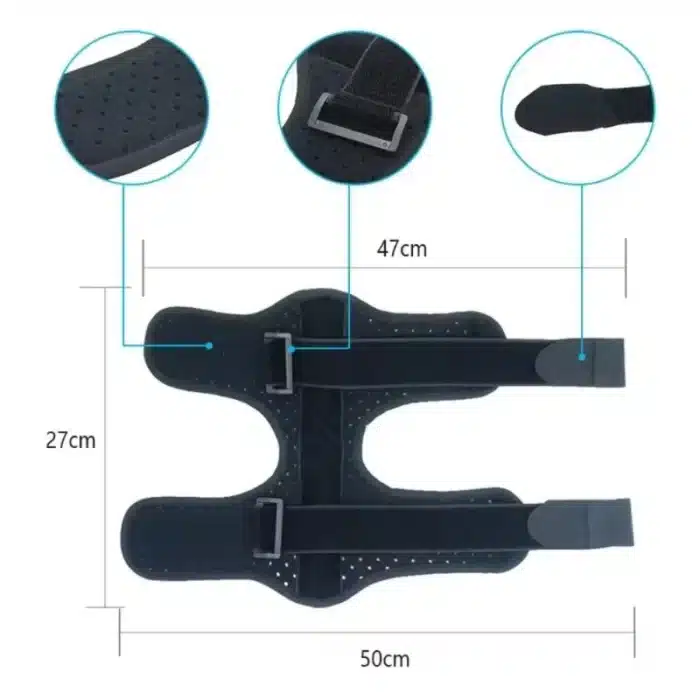 Orthèse de goutte de pied de compression de soutien de rinçage, orthose de Varus, plantaire, fascia, partenaires génitaux, assistance de pied, chaussettes réglables 6