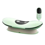 Appareil de Traction lombaire électrique, masseur avec fonction de chaleur et intensité réglable, dispositif électrique gonflable pour civière arrière 8