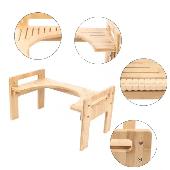 Tabouret de toilette 4