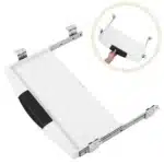 Support clavier coulissant sous bureau 4