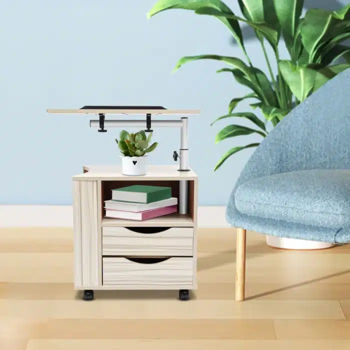 Table d'appoint avec plateau amovible 3