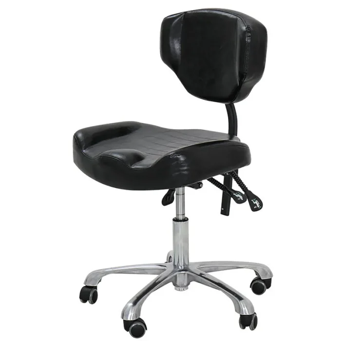 siège ergonomique pour le dosChaise de levage multifonctionnelle professionnelle, chaise de coiffure spécifique pour magasin de tatouage, meubles de beauté sur roues AA 5