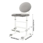 Tabouret ergonomique avec dossier 7