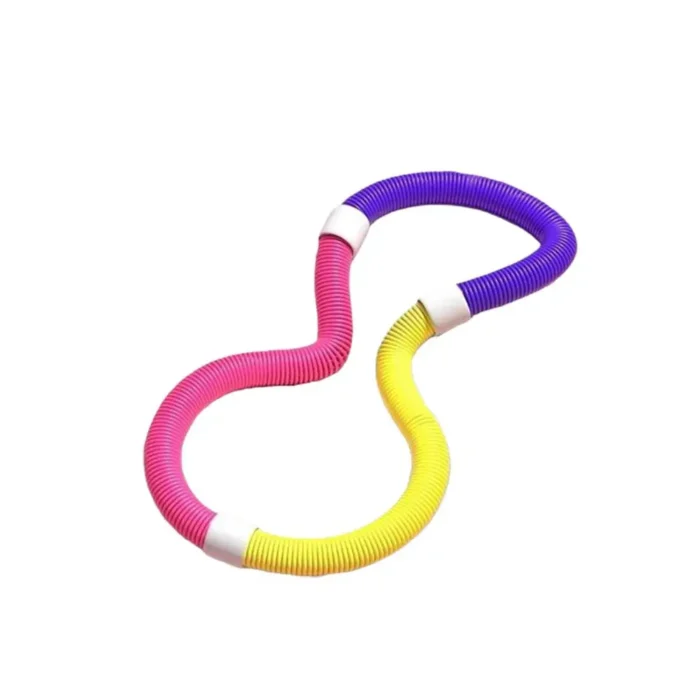 Ressort lesté cadre en acier Segments pliables Protection taille ergonomique Protection de la colonne vertébrale femmes maison gymnase Fitness ressort souple 3