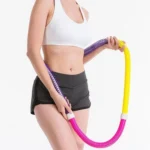 Ressort lesté cadre en acier Segments pliables Protection taille ergonomique Protection de la colonne vertébrale femmes maison gymnase Fitness ressort souple 4