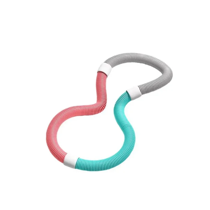 Ressort lesté cadre en acier Segments pliables Protection taille ergonomique Protection de la colonne vertébrale femmes maison gymnase Fitness ressort souple 2