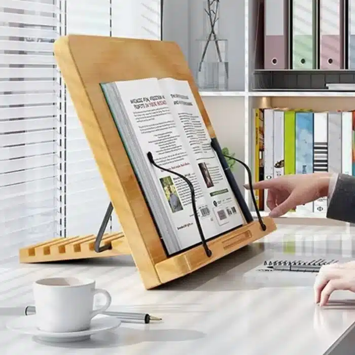 Support de livre ergonomique 1