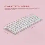 Clavier sans fil ultra fin 3