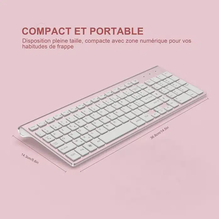Clavier sans fil ultra fin 3