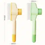 Peigne pour chien, épilateur pour animaux de compagnie, brosse à un bouton pour chiens, brosse autonettoyante pour chat, peignes de Massage pour chiens, brosses de toilettage pour produits pour animaux de compagnie 5