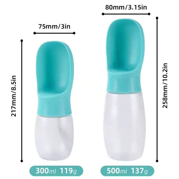 Bouteille d'eau portable pour chien​ 2