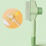 Peigne pour chien, épilateur pour animaux de compagnie, brosse à un bouton pour chiens, brosse autonettoyante pour chat, peignes de Massage pour chiens, brosses de toilettage pour produits pour animaux de compagnie 4