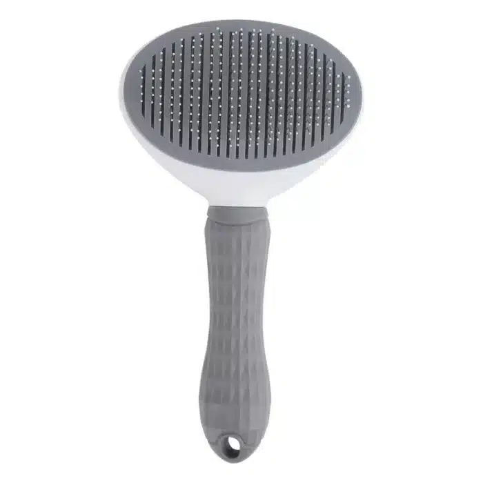 Brosse auto nettoyante chien 7